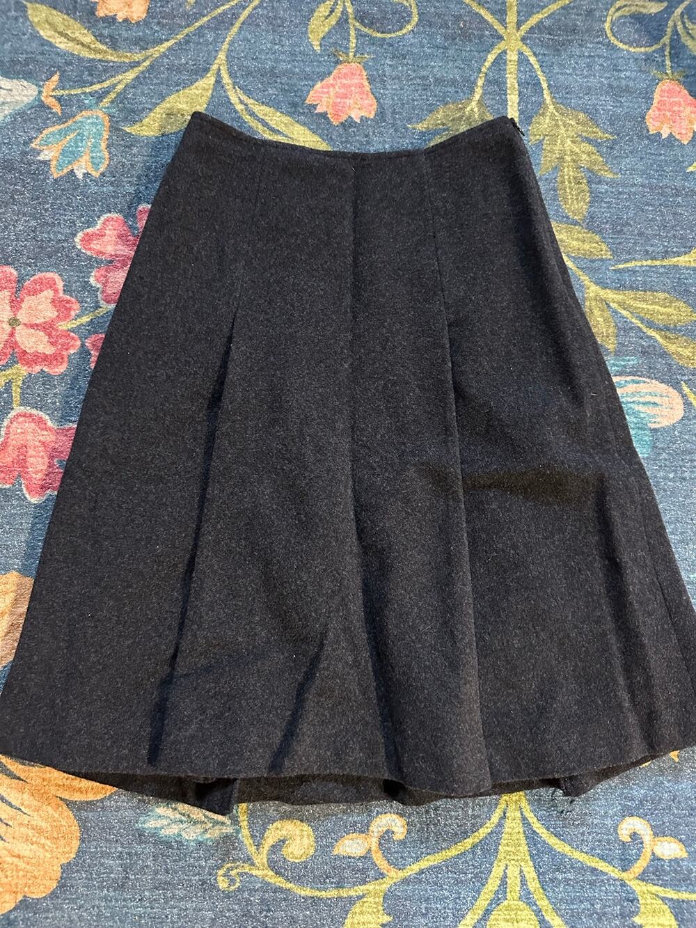 Agnes B. Wool A-Line Skirt Size FR 38 / US 6